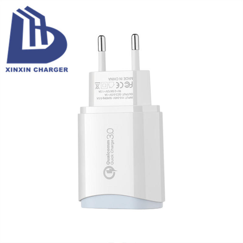UE/EUA/UK PD 18W 3.0 carga rápida USB C Charger universal carregador de carregadores multimédia de viagens portáteis